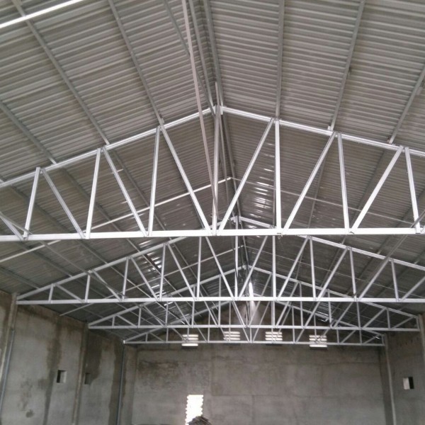 Curved Roof Tubular Steel Truss Shed Builder Rishra