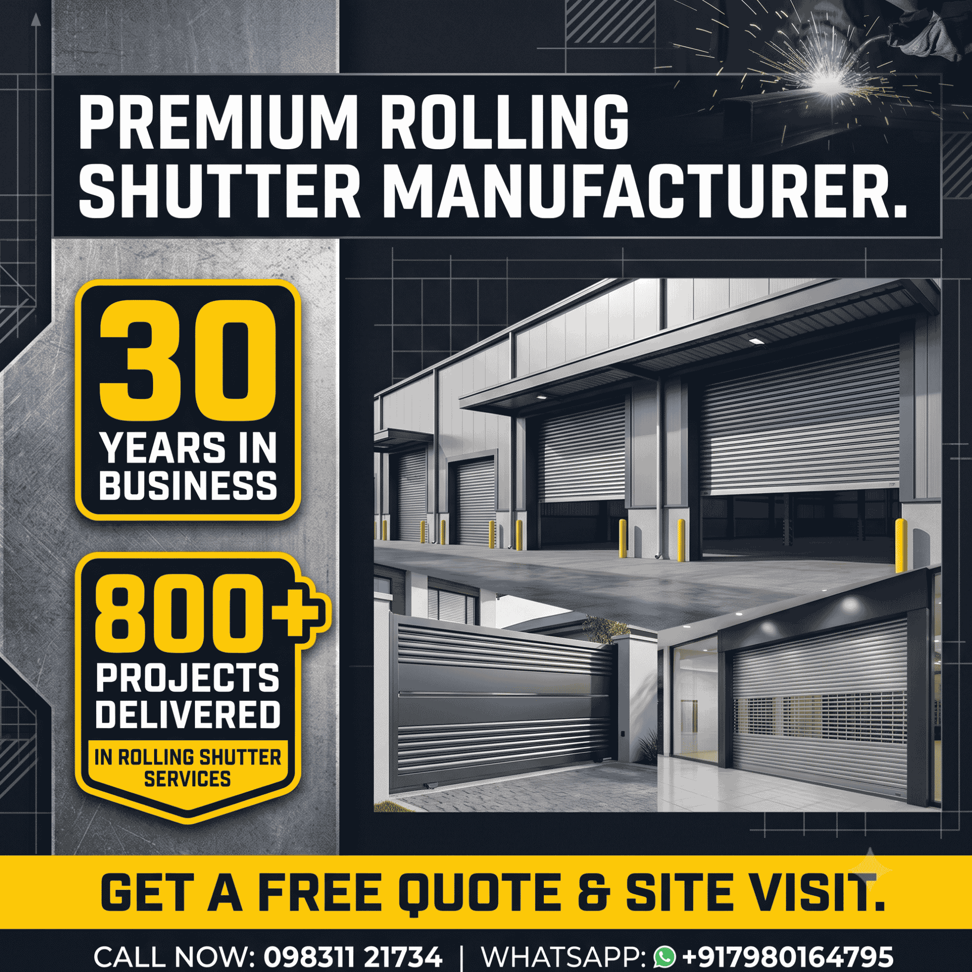 Automatic Motorized Rolling Shutter Manufacturer Kolkata